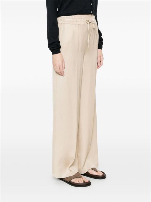 Pantalone donna Emme Marella sabbia in viscosa e lino EMME Marella | PACCHE005